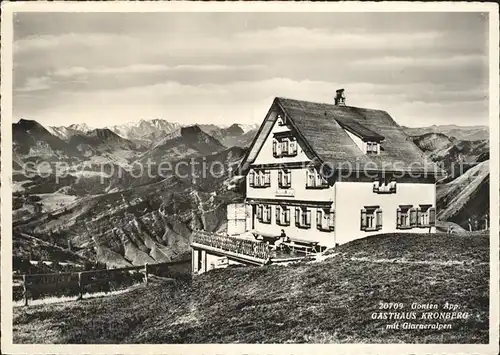 Gonten Gasthaus Kronberg Kat. Gonten