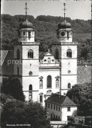 Rheinau ZH Klosterkirche Kat. Rheinau