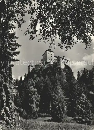 Tarasp Schloss Unterengadin Kat. Tarasp