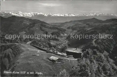 Steg Toesstal Berggasthaus Hoernli Kulm Alpenpanorama Kat. Steg Toesstal