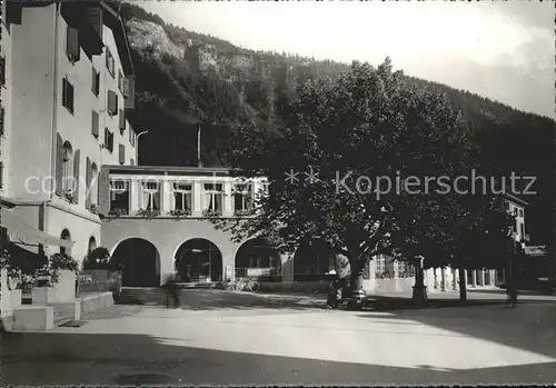 Loeche-les-Bains Place et Hotel Maison Blanche / Leukerbad /Bz. Leuk