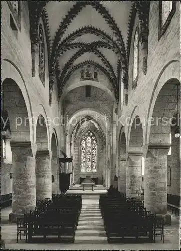 Romainmotier Interieur de l Eglise Kat. Romainmotier