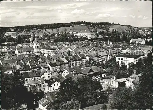 Winterthur Stadtbild vom Heiligberg aus gesehen Kat. Winterthur