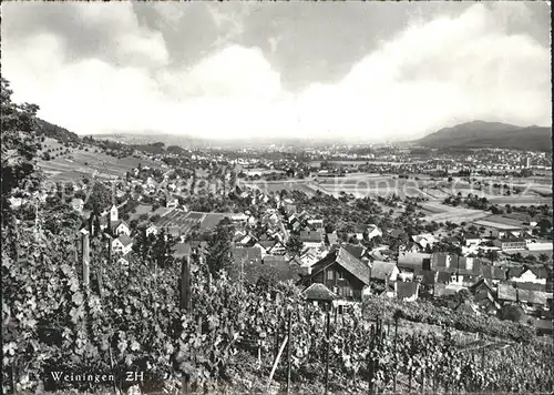 Weiningen ZH Panorama Kat. Weiningen ZH