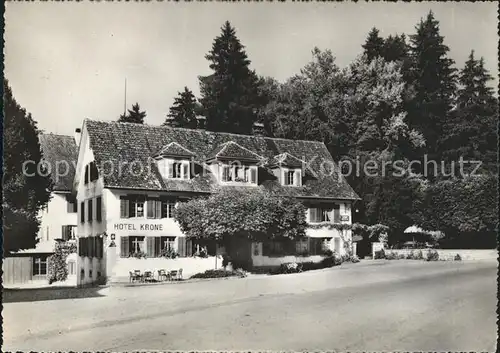 Sihlbrugg Hotel Krone und Post Kat. Sihlbrugg