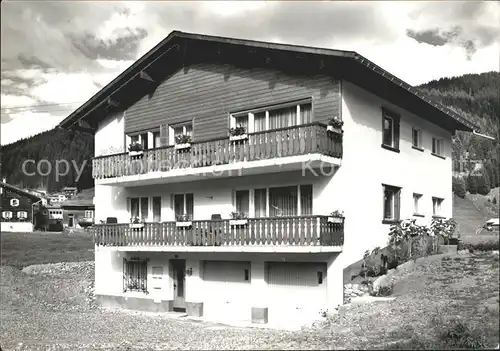 Davos GR Haus Zur Bruecke Kat. Davos