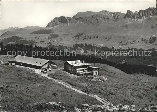 Parpan Berghaus Skihaus Staetz Alpenpanorama Kat. Parpan