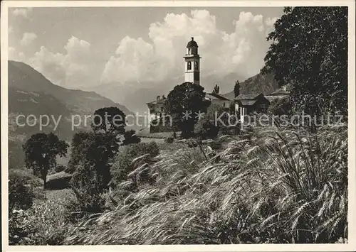 Soglio Kirche Kat. Soglio