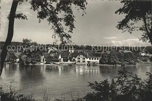 Ellikon Rhein Gasthaus zum Schiff Kat. Ellikon Rhein