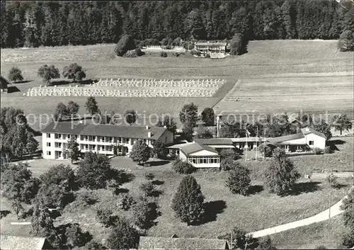 Maennedorf Evangelisches Tagungs  und Studienzentrum Boldern Fliegeraufnahme Kat. Maennedorf
