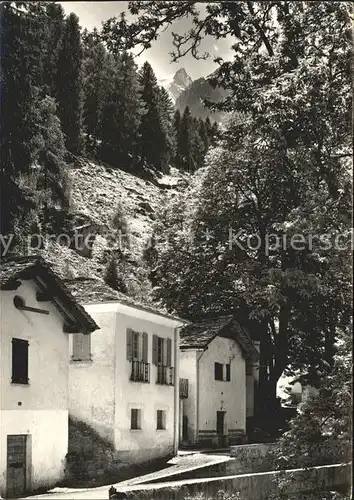 Bergell Schweiz Jugendherberge Kat. Soglio