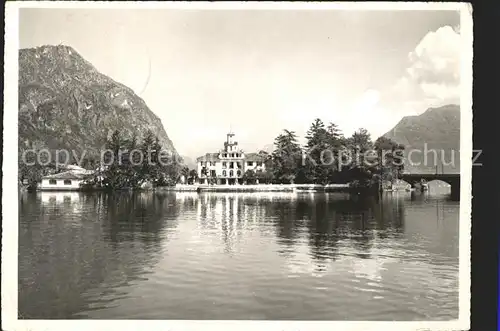 Melide Lago di Lugano La Villa au bord du Lac Kat. Melide