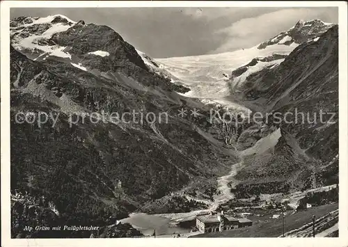 Alp Gruem mit Paluegletscher Kat. Alp Gruem