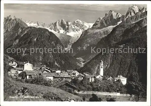 Soglio mit Scioragruppe Kat. Soglio