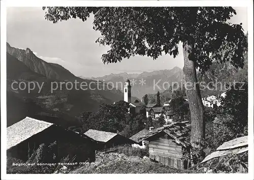 Soglio Panorama Kat. Soglio