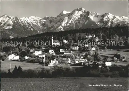 Flims Waldhaus mit Signina Kat. Flims Waldhaus