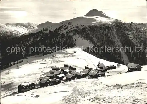 Obermutten mit Muttnerhorn Kat. Obermutten