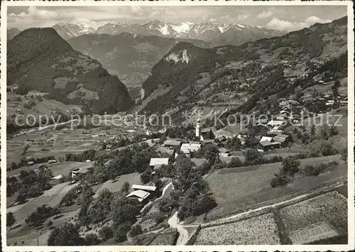 Fanas mit Klus Ringelspitze und Graue Hoerner Kat. Fanas