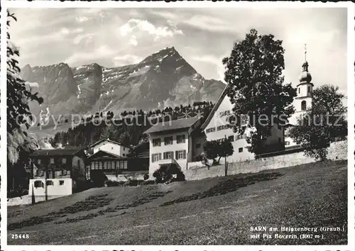 Sarn Hinterrhein Teilansicht Kat. Sarn