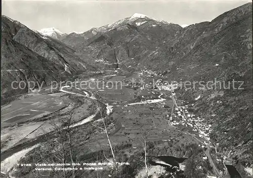 Ponte Brolla Tal Fluss verscio Cavigilano Kat. Tegna