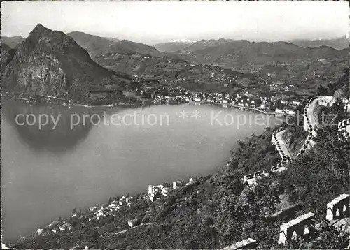 Lugano TI Monte Rosa Monte San Salvatore Kat. Lugano