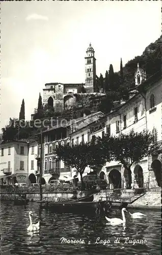 Morcote TI Ufer See lago Lugano / Morcote /Bz. Lugano