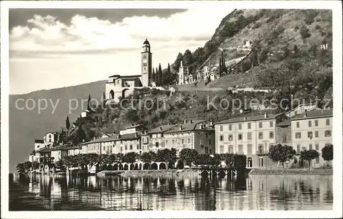 Morcote TI Lago Lugano See Ufer / Morcote /Bz. Lugano