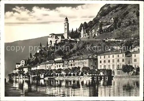 Morcote TI Lago Lugano Ufer / Morcote /Bz. Lugano