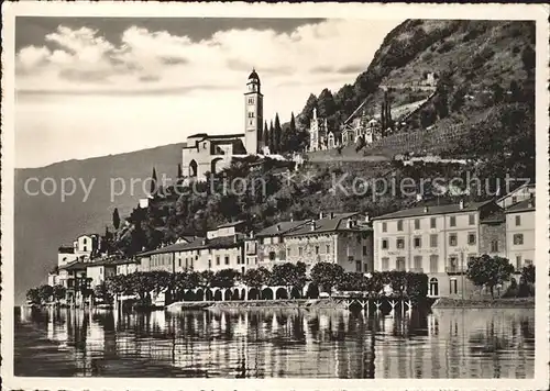 Morcote TI Ufer Lago Lugano / Morcote /Bz. Lugano