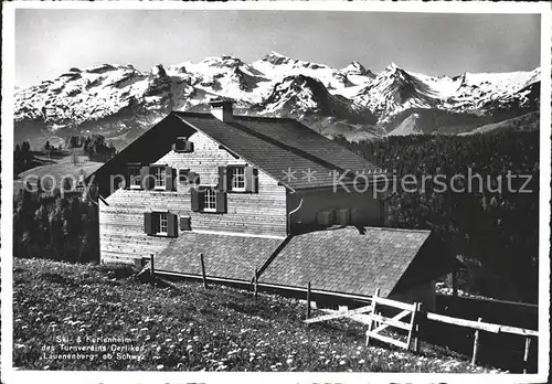 Schwyz Ski  und Ferienheim des Turnvereins Oerlikon Lauenenberg Kat. Schwyz