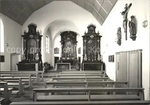 Arth SZ Kapuzinerkloster Kirchen innen / Arth /Bz. Schwyz