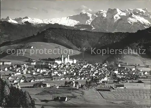 Einsiedeln SZ Blick auf Glaernrisch / Einsiedeln /Bz. Einsiedeln