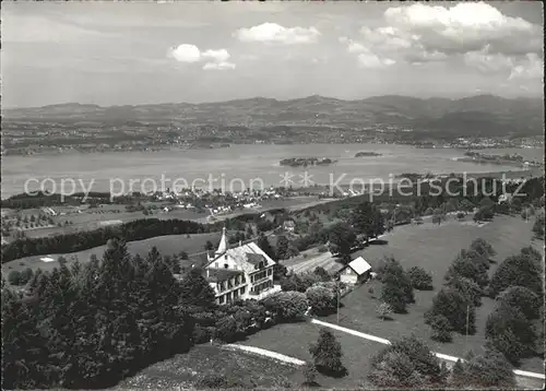 Feusisberg Hotel Schoenfels Fliegeraufnahme Kat. Feusisberg