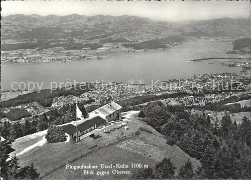 Etzel SZ Fliegeraufnahme Kulm Kat. Etzel