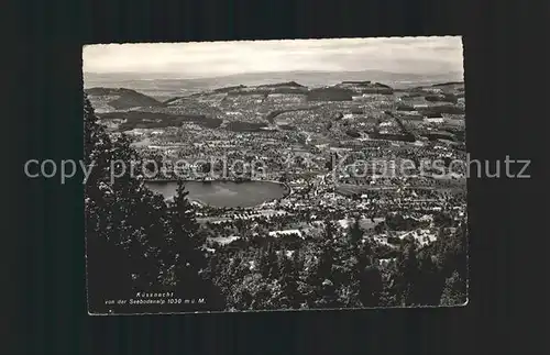 Kuessnacht Blick von Seebodenalp Kat. Kuessnacht