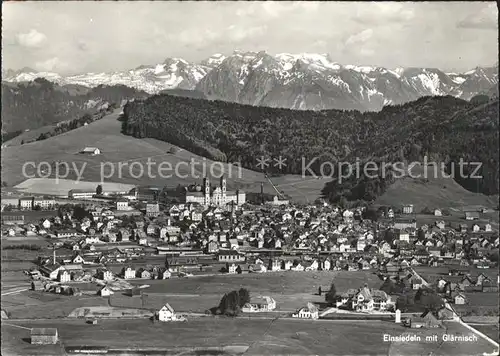 Einsiedeln SZ mit Glaernisch / Einsiedeln /Bz. Einsiedeln