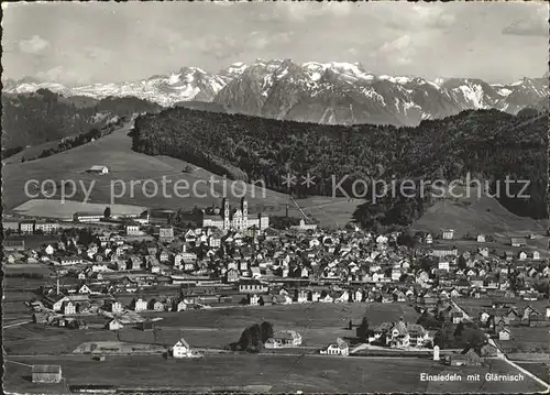 Einsiedeln SZ mit Glaernisch / Einsiedeln /Bz. Einsiedeln