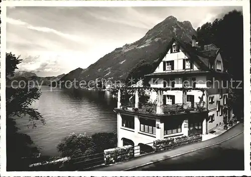 Gersau Vierwaldstaettersee Hotel Seehof Pilatus und Seeblick /  /