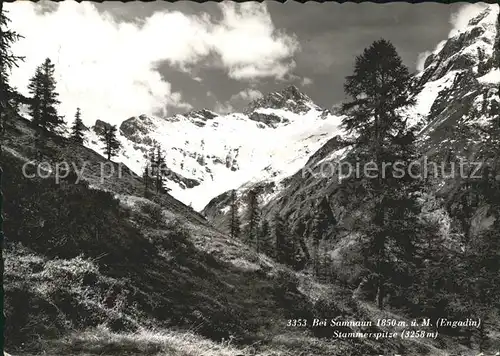 Samnaun Dorf Stammerspitze  Kat. Samnaun Dorf