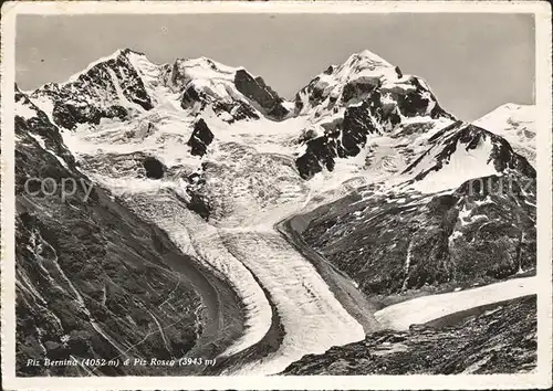 Piz Bernina Piz Roseg Kat. Piz Bernina