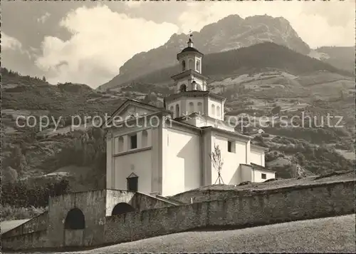 Poschiavo Chiesa Sta. Maria Sassalbo Kat. Poschiavo