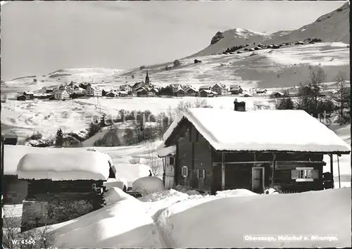 Obersaxen GR Meierhof Miraniga / Obersaxen /Bz. Surselva