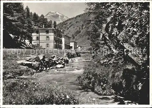 Poschiavo Posthotel La Roesa Poschiavino Piz Campascio Kat. Poschiavo