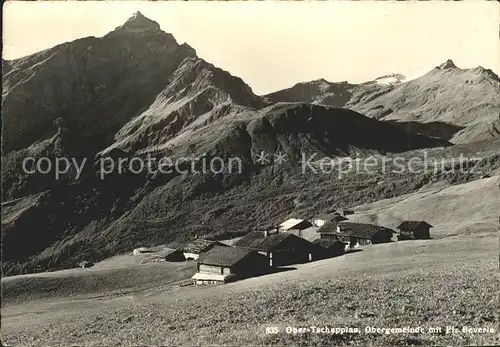 Tschappina Graubuenden Ober Tschappina Obergemeinde Piz Beverin Kat. Tschappina