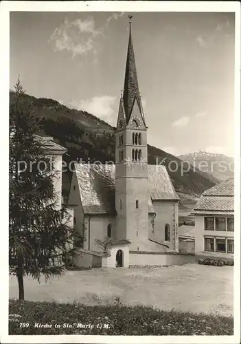 Sta Maria Muestair Kirche Kat. Sta Maria Muestair