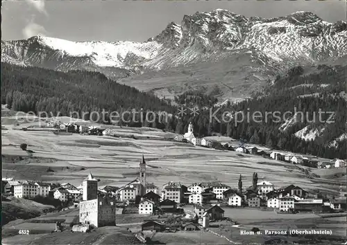 Riom Albula Parsonz Oberhalbstein Kat. Riom