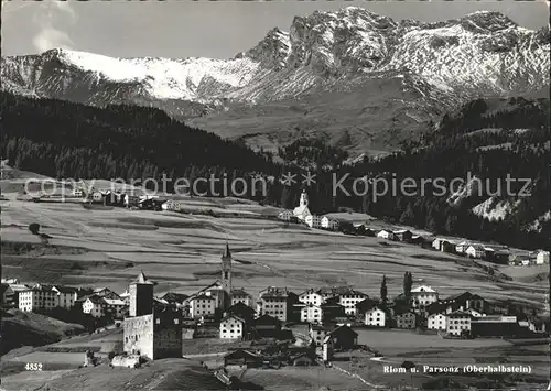 Riom Albula Parsonz Oberhalbstein Kat. Riom