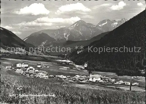 Rueras Buendner Oberland  Kat. Rueras