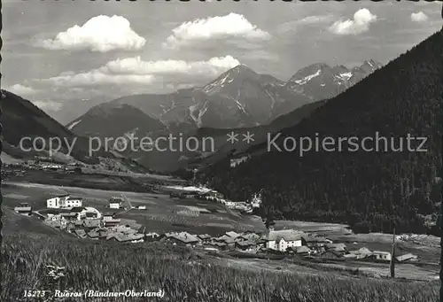 Rueras Buendner Oberland  Kat. Rueras