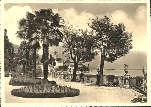 Brissago Lago Maggiore Am Quai / Brissago /Bz. Locarno